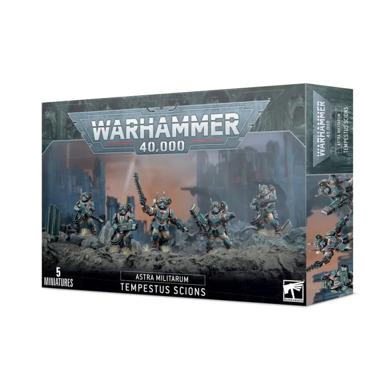 Tempestus scions, astra militarum, warhammer 40k, games workshop, model 47-15